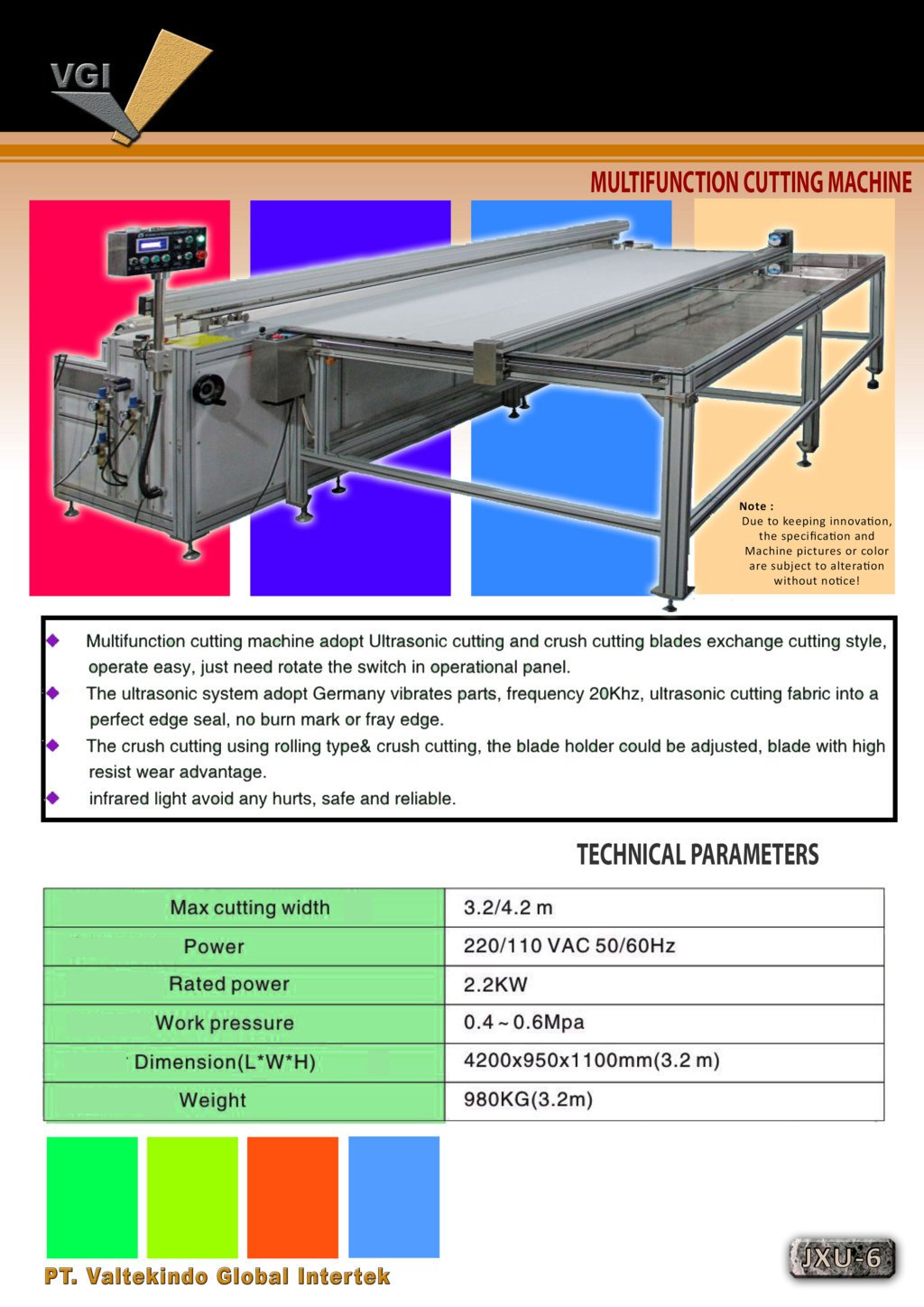 MULTI FUNCTION CUTTING MACHINE 