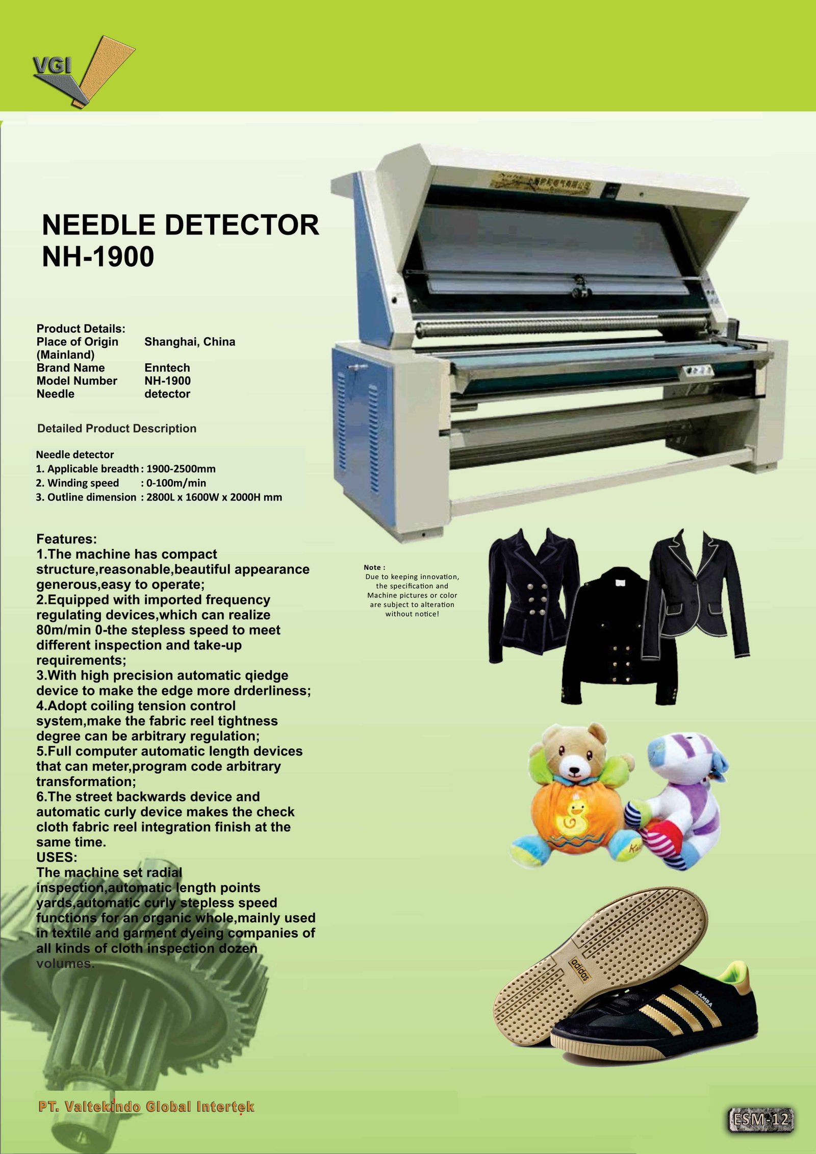 Neddle Detector 12