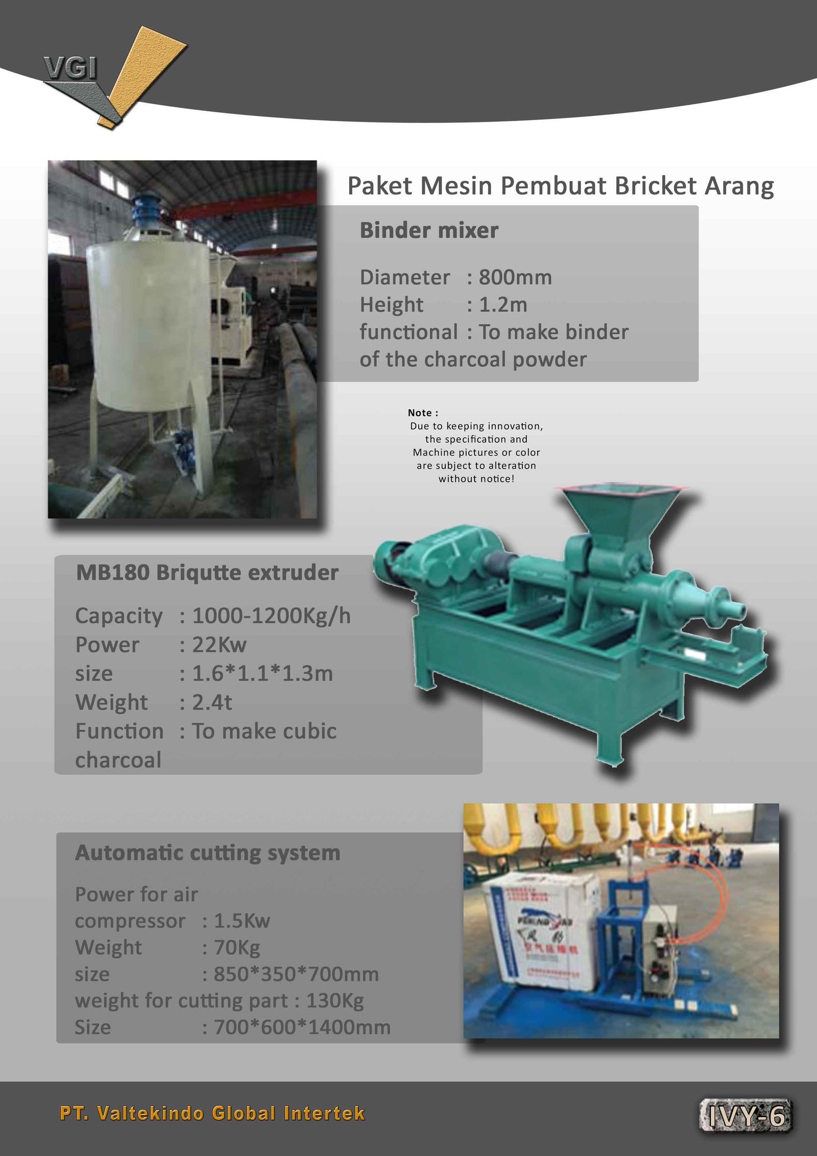 Paket Mesin Pembuat Bricket Arang 3