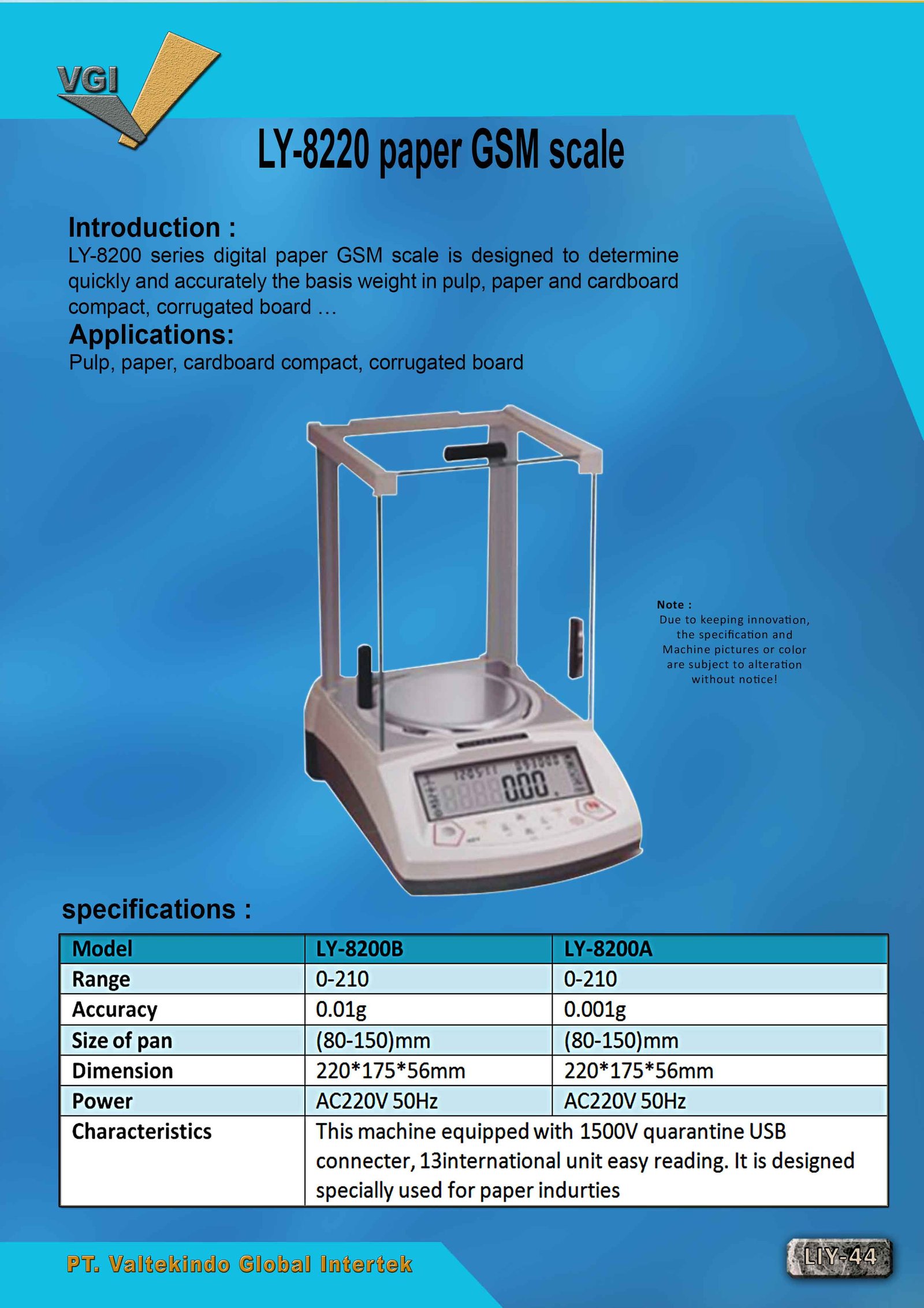 Paper GSM Scale