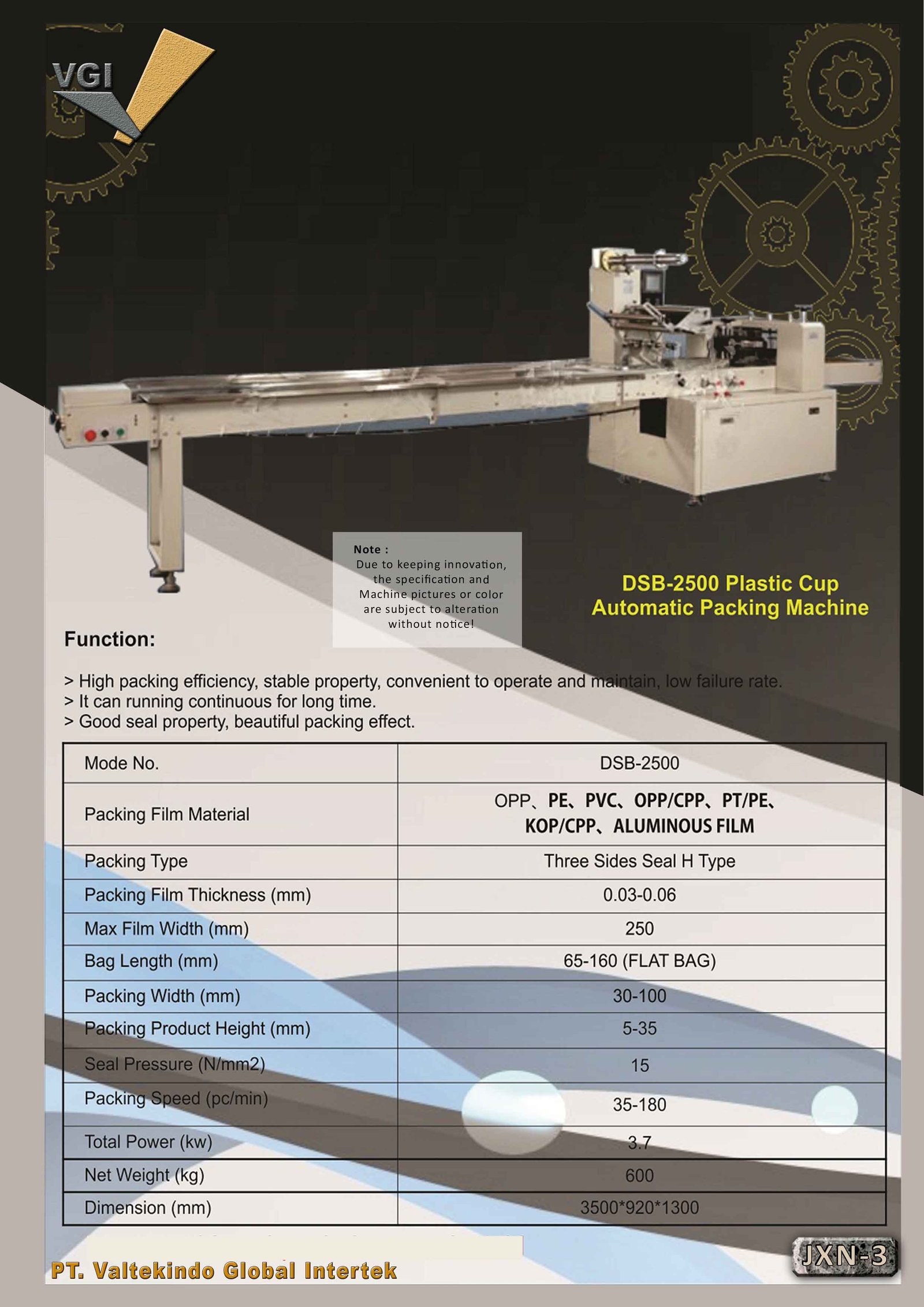 Plastic Cup Automatic Packing Machine