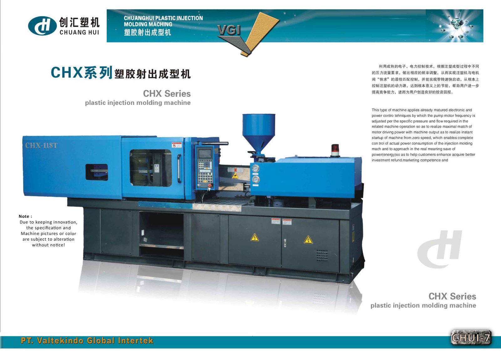 Plastic Injection Molding Machine