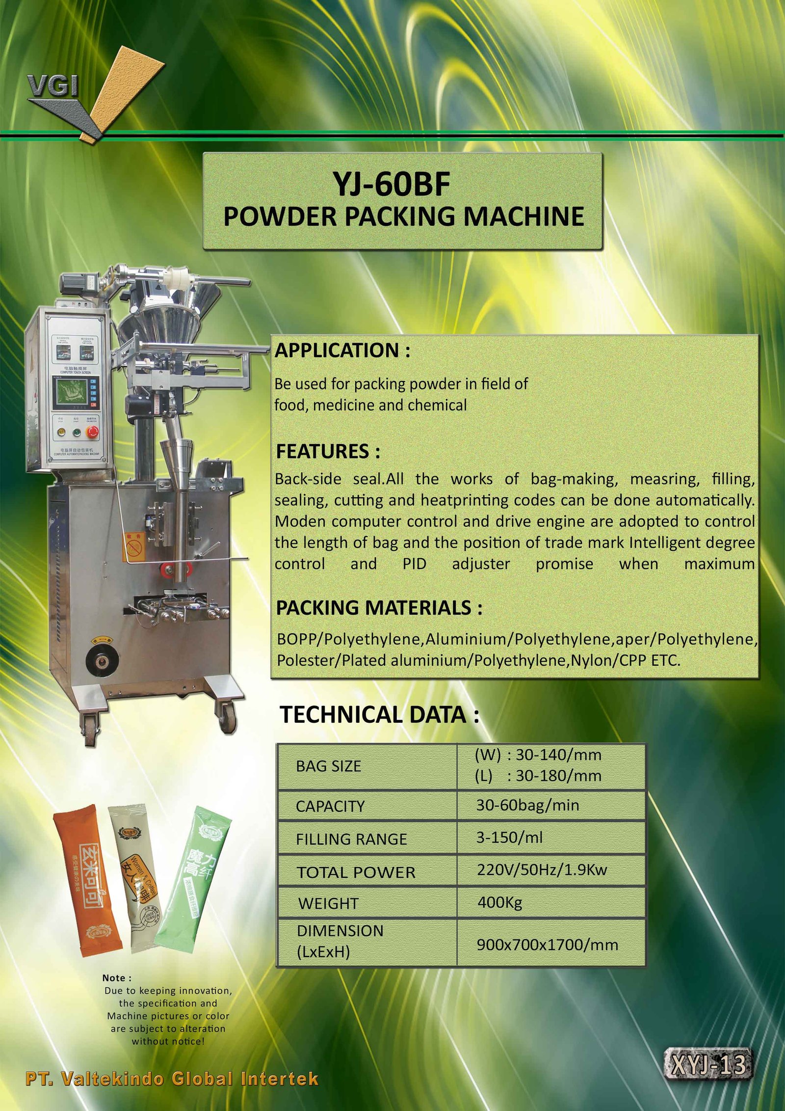 Powder Packing Machine2