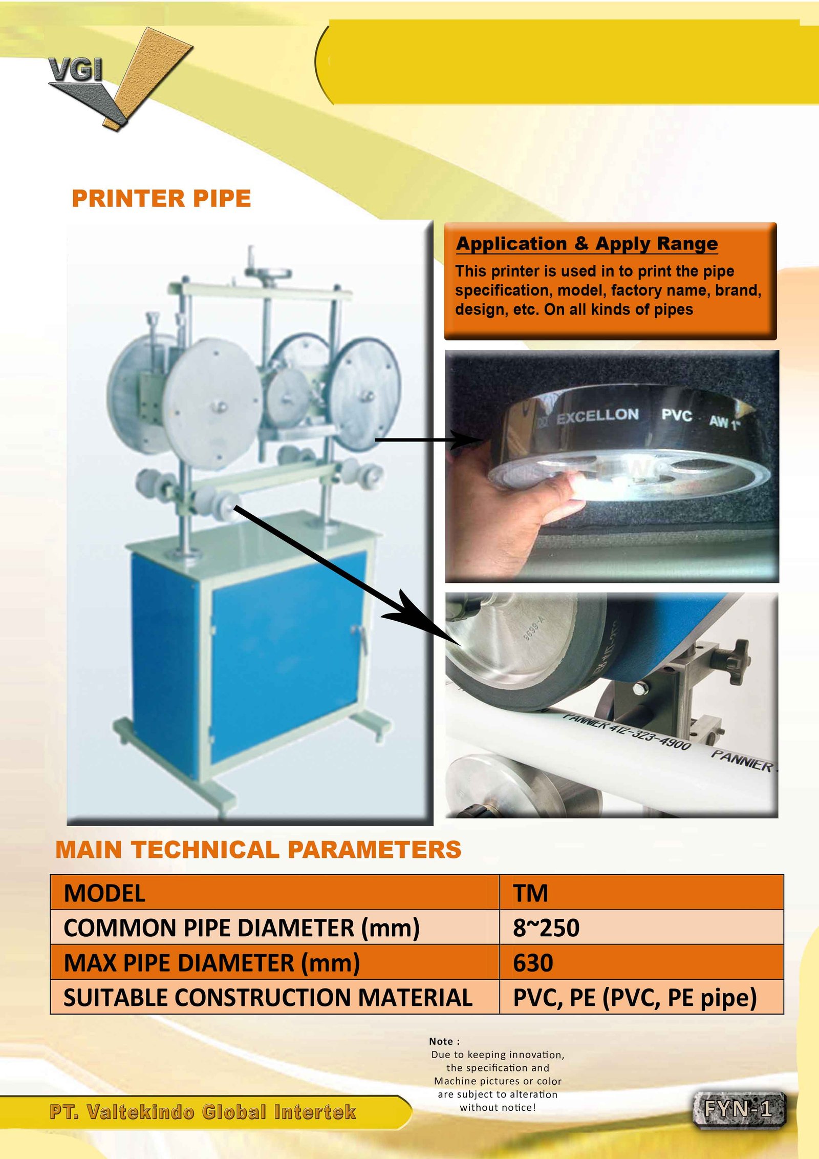 Printer Pipe