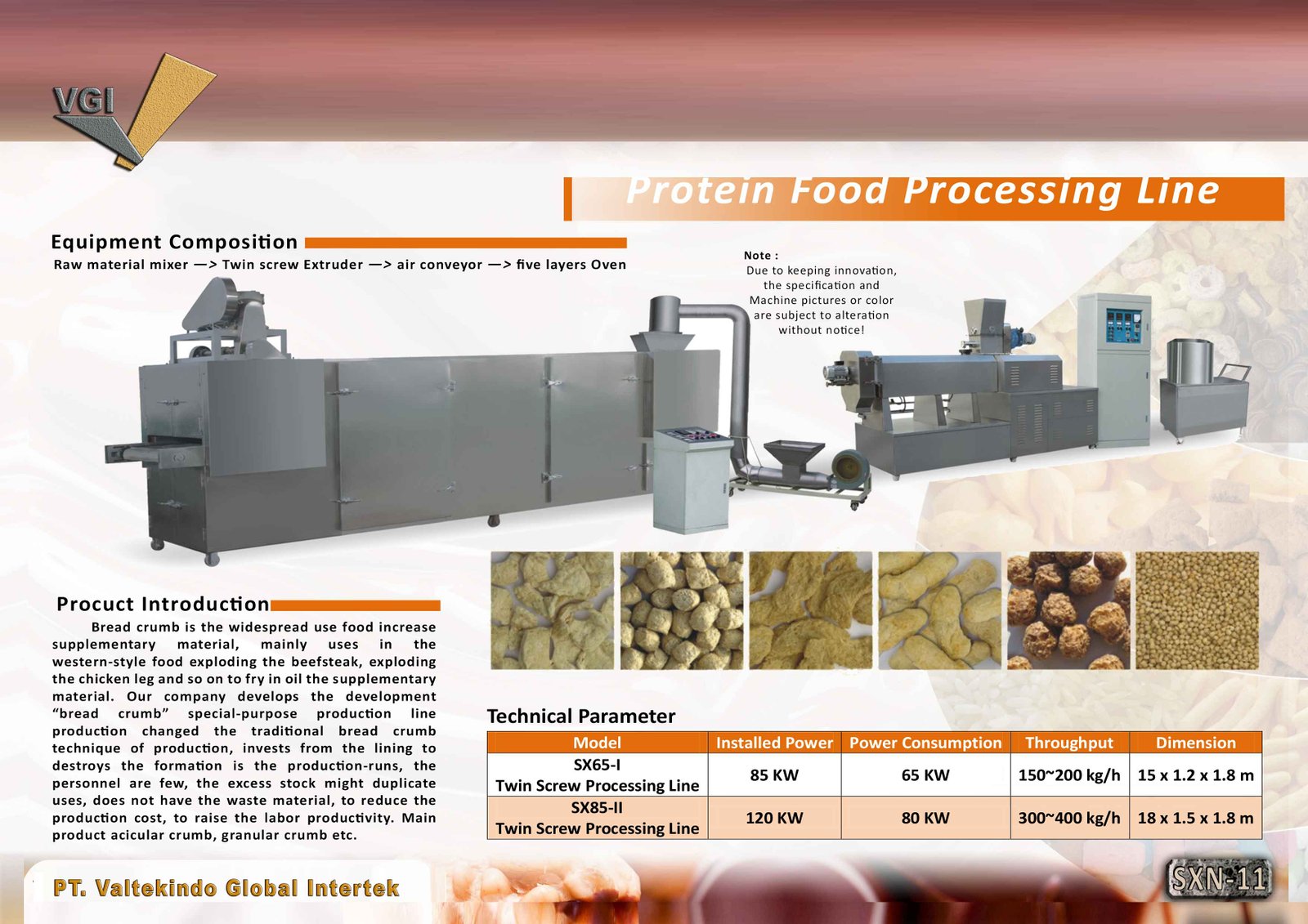 Protein Food Processing