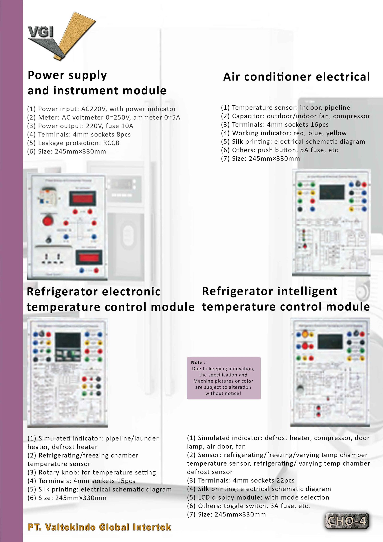 Refrigeration & Air Conditioning System Trainer 2