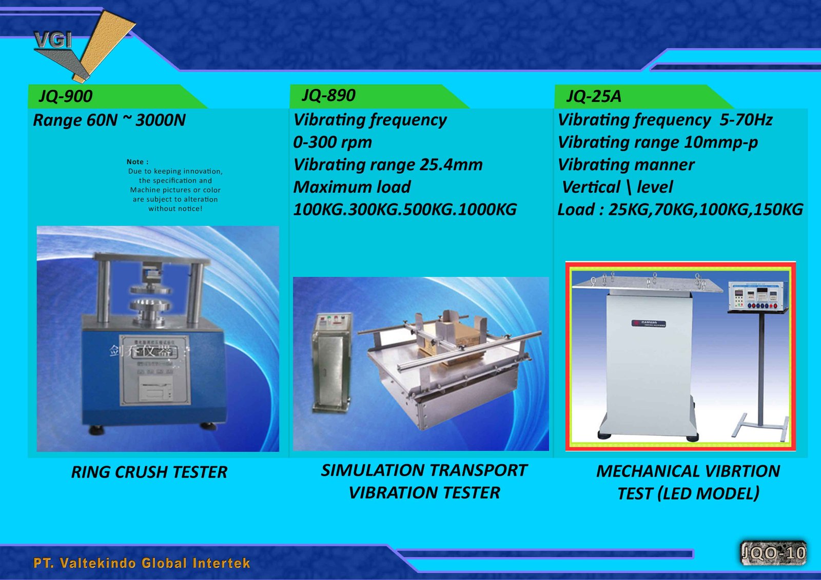 Ring Crush Tester & Simulation Transport Vibration Tester