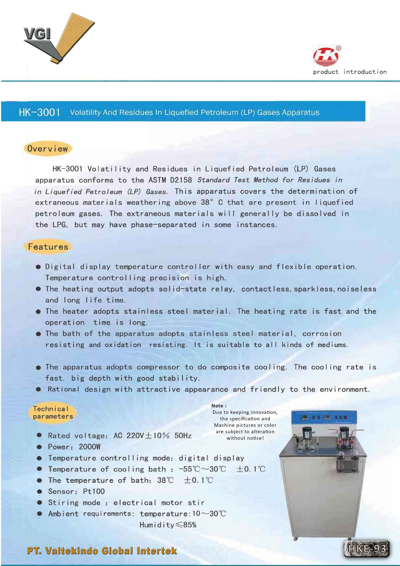 Volatility And Residues In Liquedued Petroleum